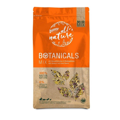 Bunny Nature Botanicals Mid Mix (Daisies & Red Clover Flowers) - 120g