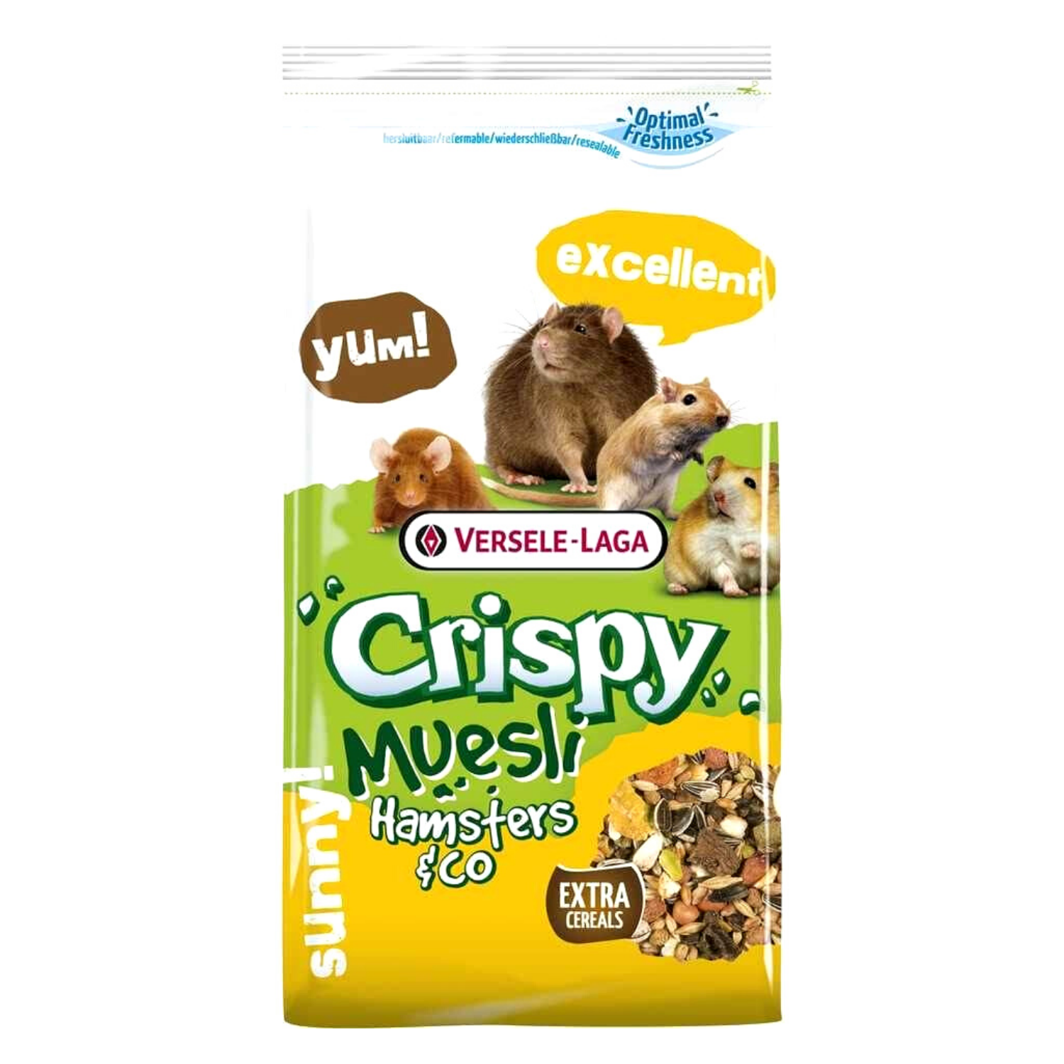 Versele-Laga Crispy Muesli Hamster and Co - 400g / 1kg / 2.75kg / 20kg