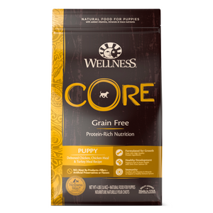 Wellness CORE for Puppy (Deboned Chicken, Chicken Meal and Turkey Meal) - 1.81kg / 5.44kg / 10.89kg