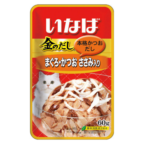 Ciao Tuna with Chicken Fillet Golden Stock Pouch in Jelly - 60g