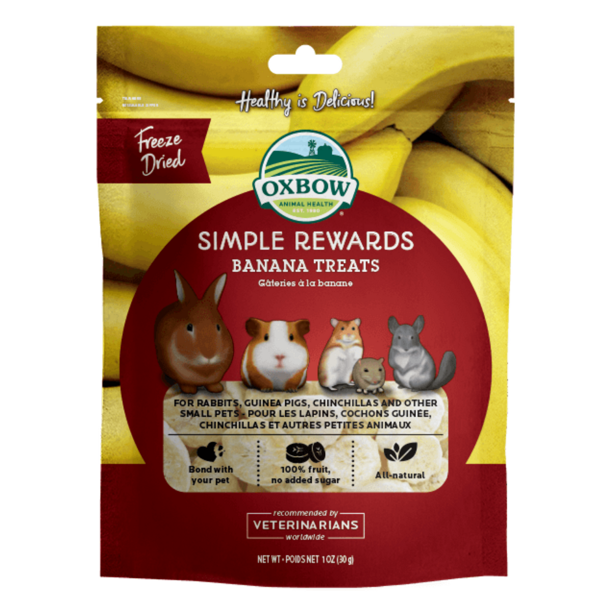 Oxbow Simple Rewards (Banana) - 30g