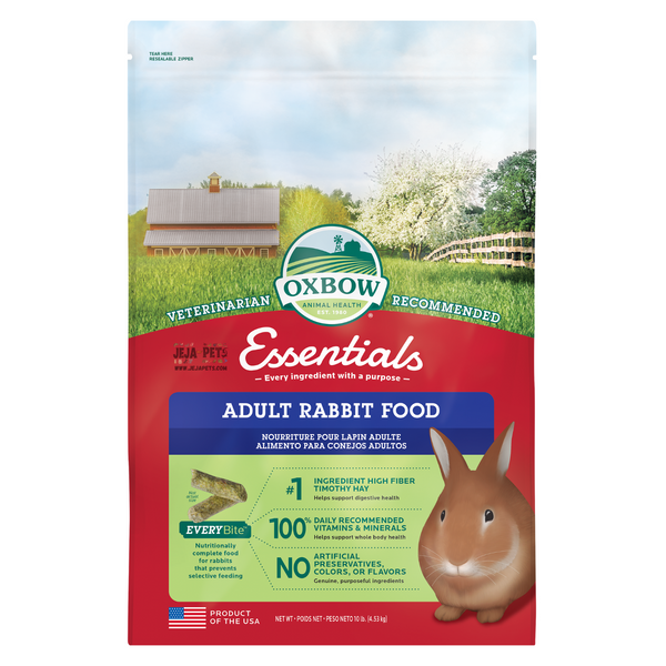 Oxbow Essential Adult Rabbit Food 10lb