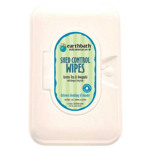 Earthbath Shed Control Wipes - 72 Wipes