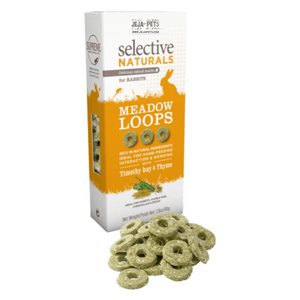 Supreme Selective Naturals Meadow Loops (Timothy Hay & Thyme) - 80g