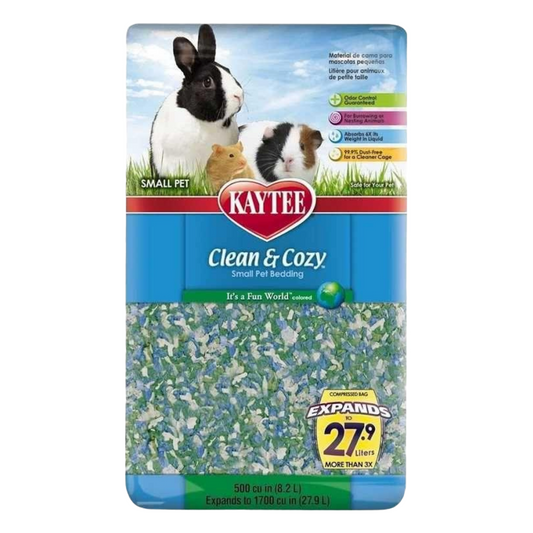 Kaytee Clean & Cozy Bedding (Fun World) - 27.9L