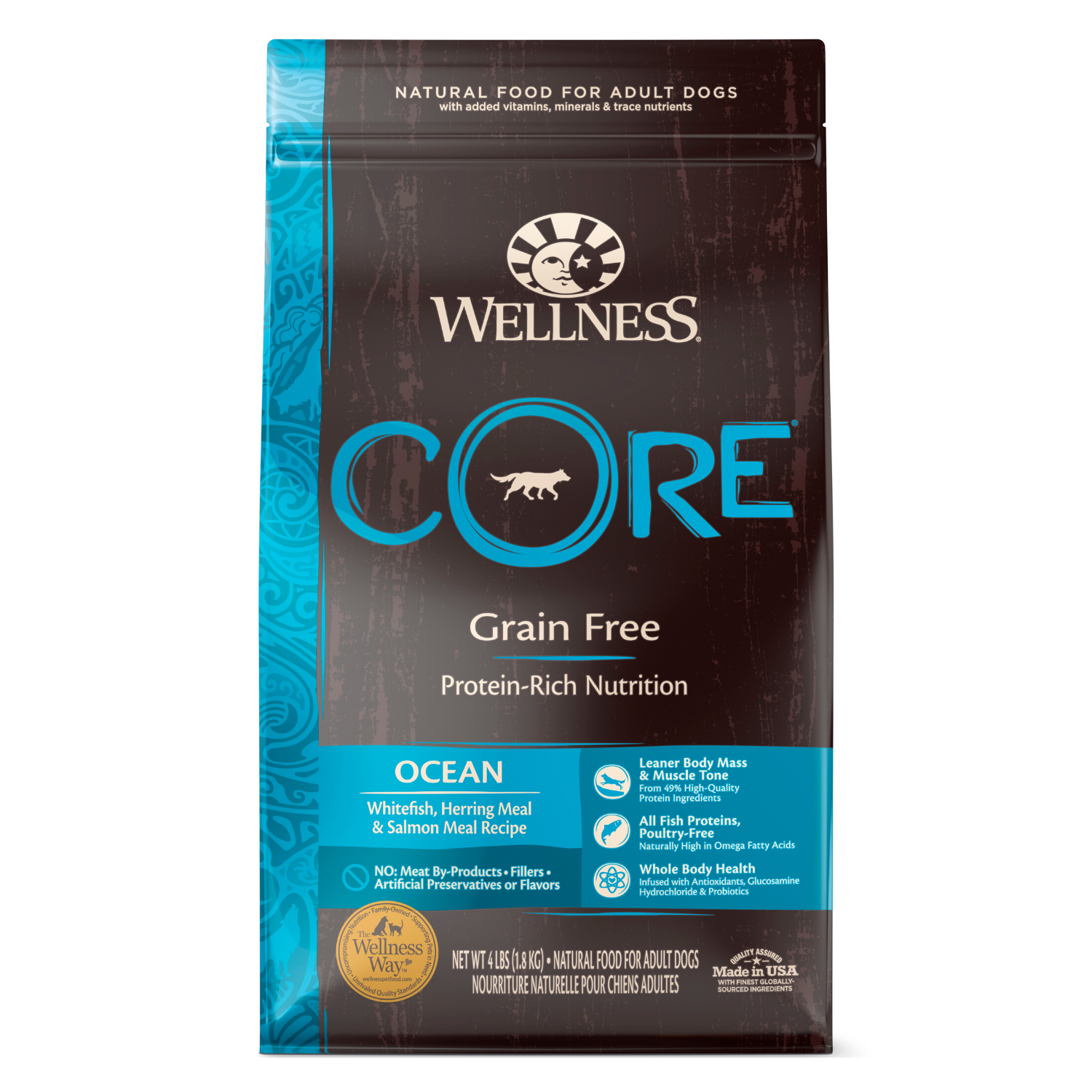 Wellness CORE Ocean for Dogs - (Whitefish, Herring Meal and Salmon Meal) - 1.81kg / 5.44kg / 10.89kg