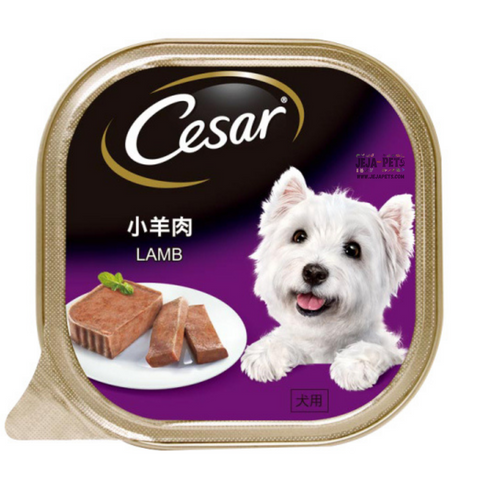 Cesar Lamb Wet Dog Food - 100g