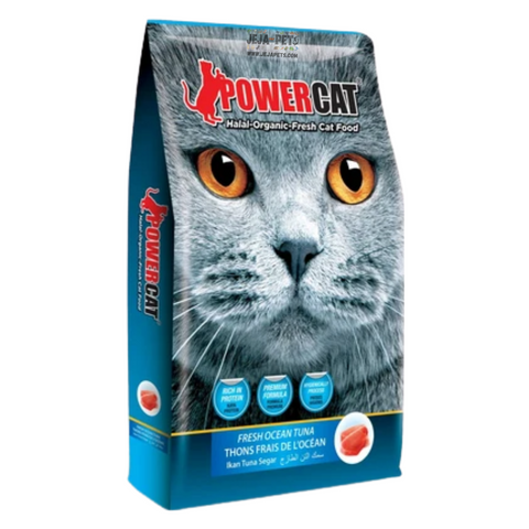 PowerCat Premium Fresh Ocean Tuna - 500g / 1.4kg / 8kg