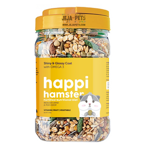 Happi Hamster Shiny & Glossy Coat - 600g