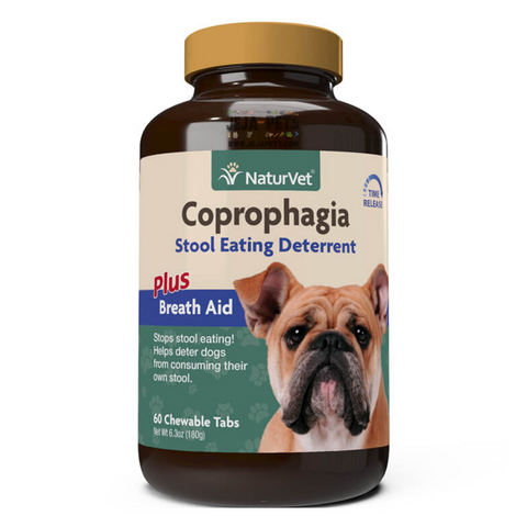 [DISCONTINUED] NaturVet Coprophagia Stool Eating Deterrent Chewable Tablets - 60ct
