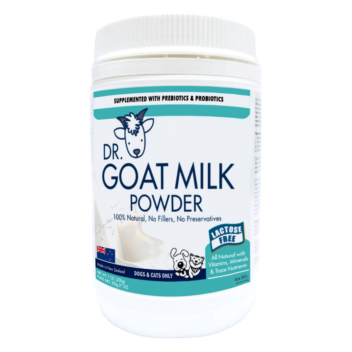 Dr. Goat Milk Powder - 200g – Jeja Pets