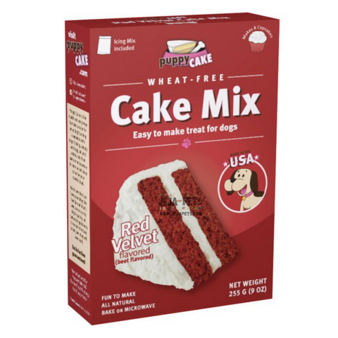 [DISCONTINUED] Puppy Cake Mix Red Velvet (Wheat Free) - 255g