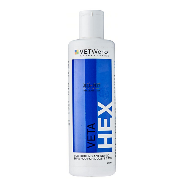 VETWerkz Vetahex Moisturising Antiseptic Shampoo - 250ml / 500ml