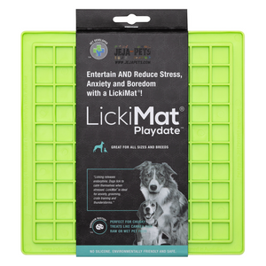 Lickimat Playdate Green - 20 x 20 cm