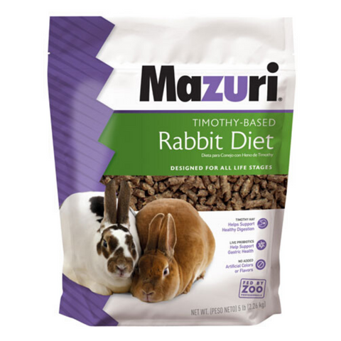 [SAMPLE] Mazuri Timothy-Based Rabbit Diet - 200g