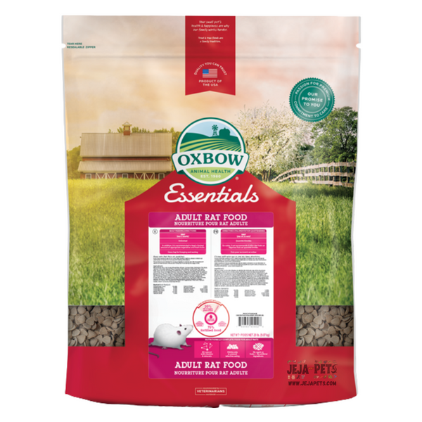 Oxbow Essentials Adult Rat Food 20lb