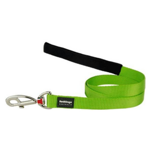 Red Dingo Fixed Dog Leads - Classic Range (Lime Green)