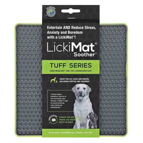 Lickimat TUFF Soother Green -  20 x 20 cm