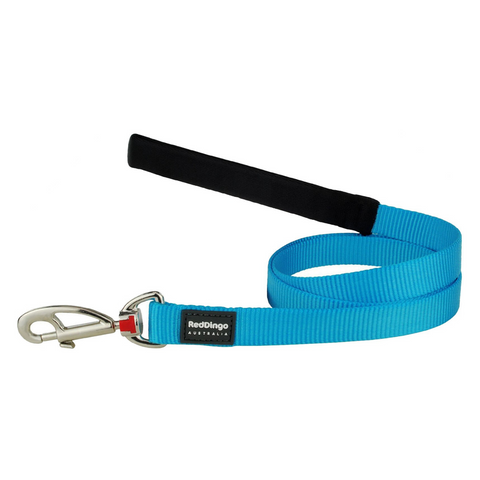 Red Dingo Fixed Dog Leads - Classic Range (Turquoise)