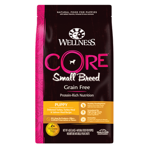 Wellness CORE Small Breed for Puppy - (Deboned Turkey, Turkey Meal and Salmon) - 1.81kg / 5.44kg