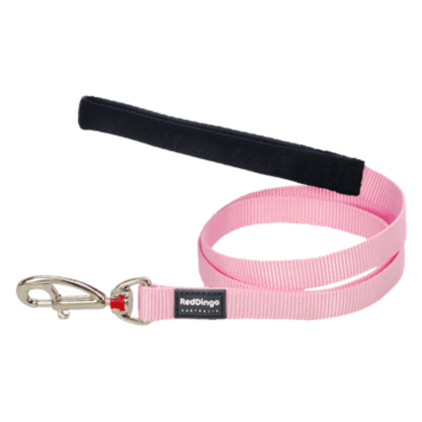 Red Dingo Fixed Dog Leads - Classic Range (Pink)