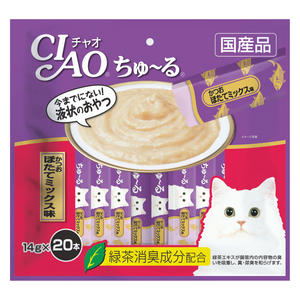 Ciao Churu Pack of 20 Tuna & Scallop Flavor - 14g x 20
