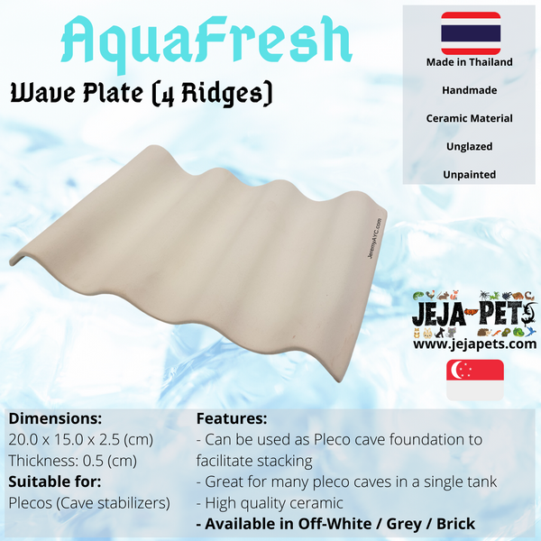 Aquafresh Wave Plate (4 Ridges)
