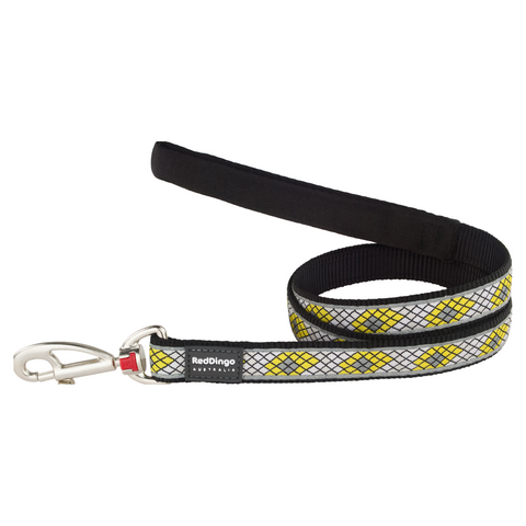 Red Dingo Fixed Dog Leads - Monty Range (Monty Green)