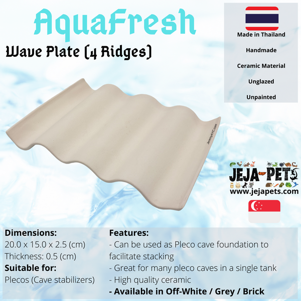 Aquafresh Wave Plate (4 Ridges)