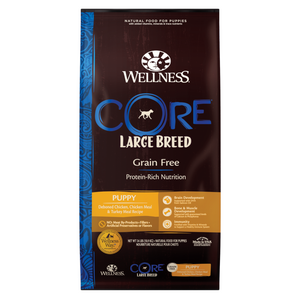 Wellness CORE Original for Large Breed Puppy - (Deboned Chicken, Chicken and Turkey Meal) - 10.89kg