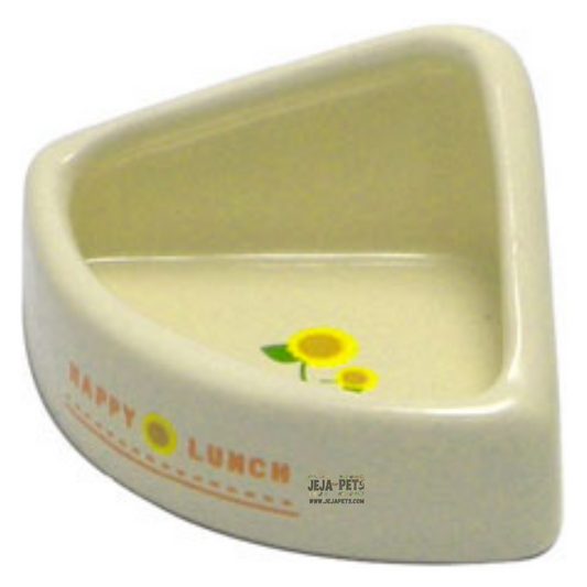 Sanko Wild Happy Dish Corner Small - 10.3 x 8 x 5 cm