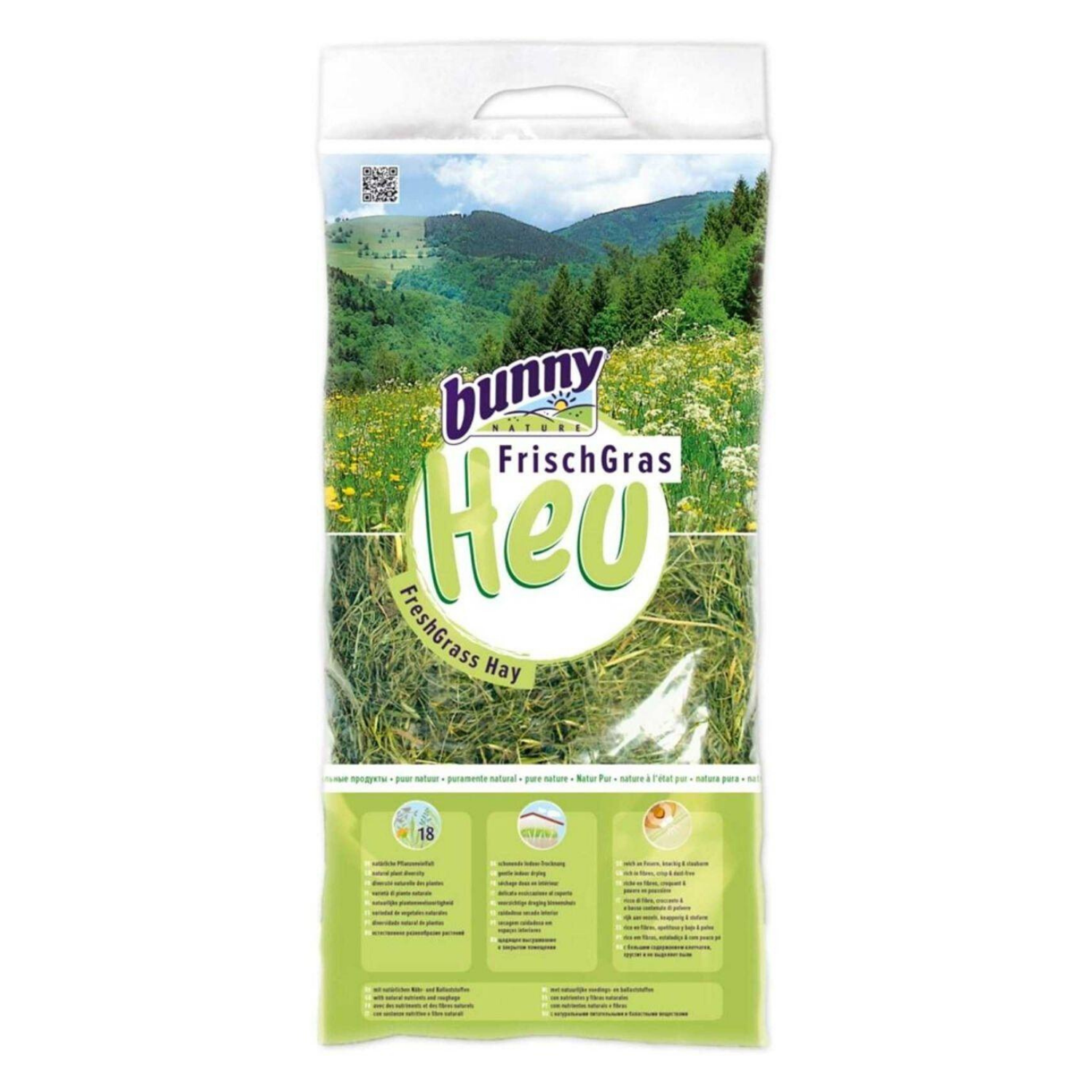 Bunny Nature Fresh Grass Hay (Pure Natural) - 750g / 3kg