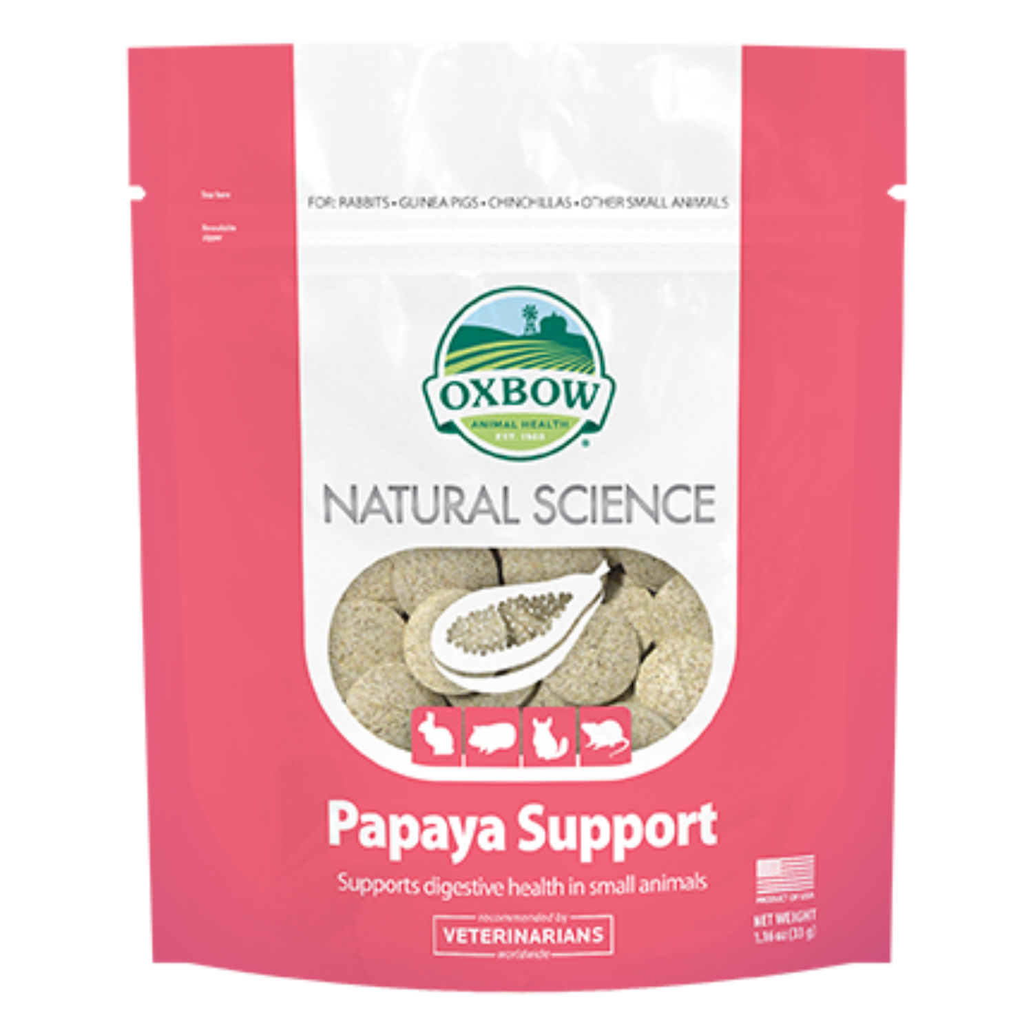 Oxbow Natural Science Papaya Support - 33g