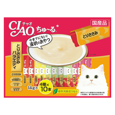 Ciao Churu Pack of 40 Chicken Jumbo Mix - 14g x 40