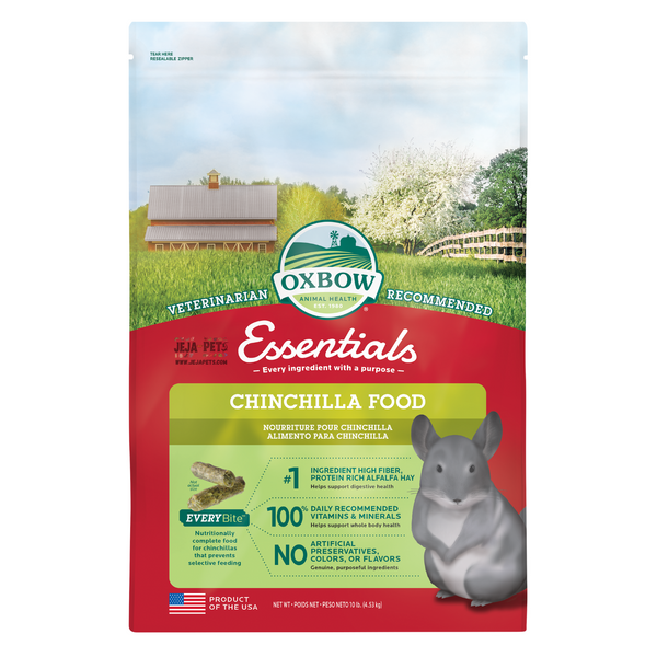 Oxbow Essential Chinchilla Pellet 10lb