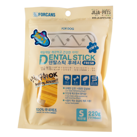 Forcans Dental Stick Fresh with Omega - S / M (220g)