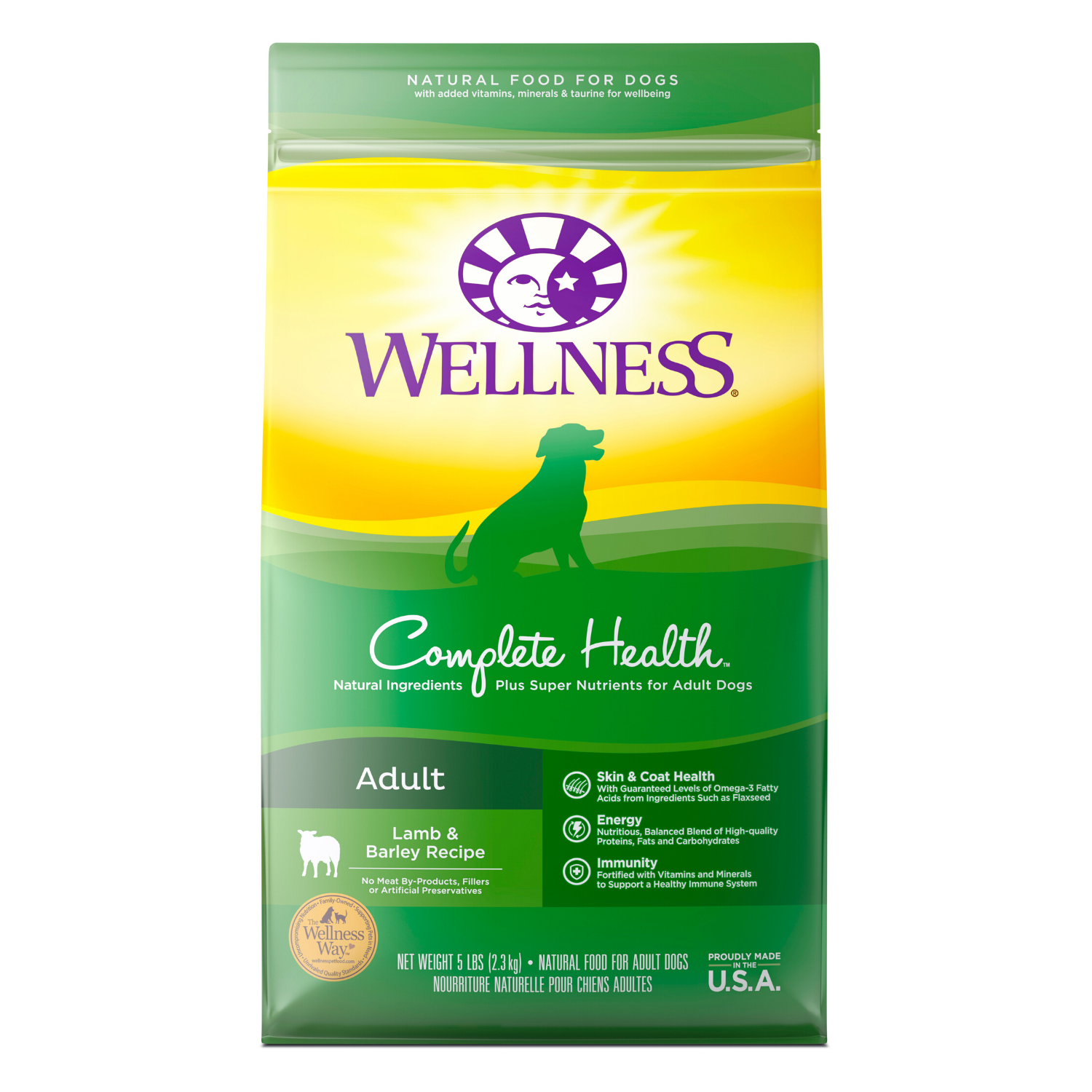 Wellness Complete Health for Adult (Lamb and Barley) - 2.27kg / 13.37kg