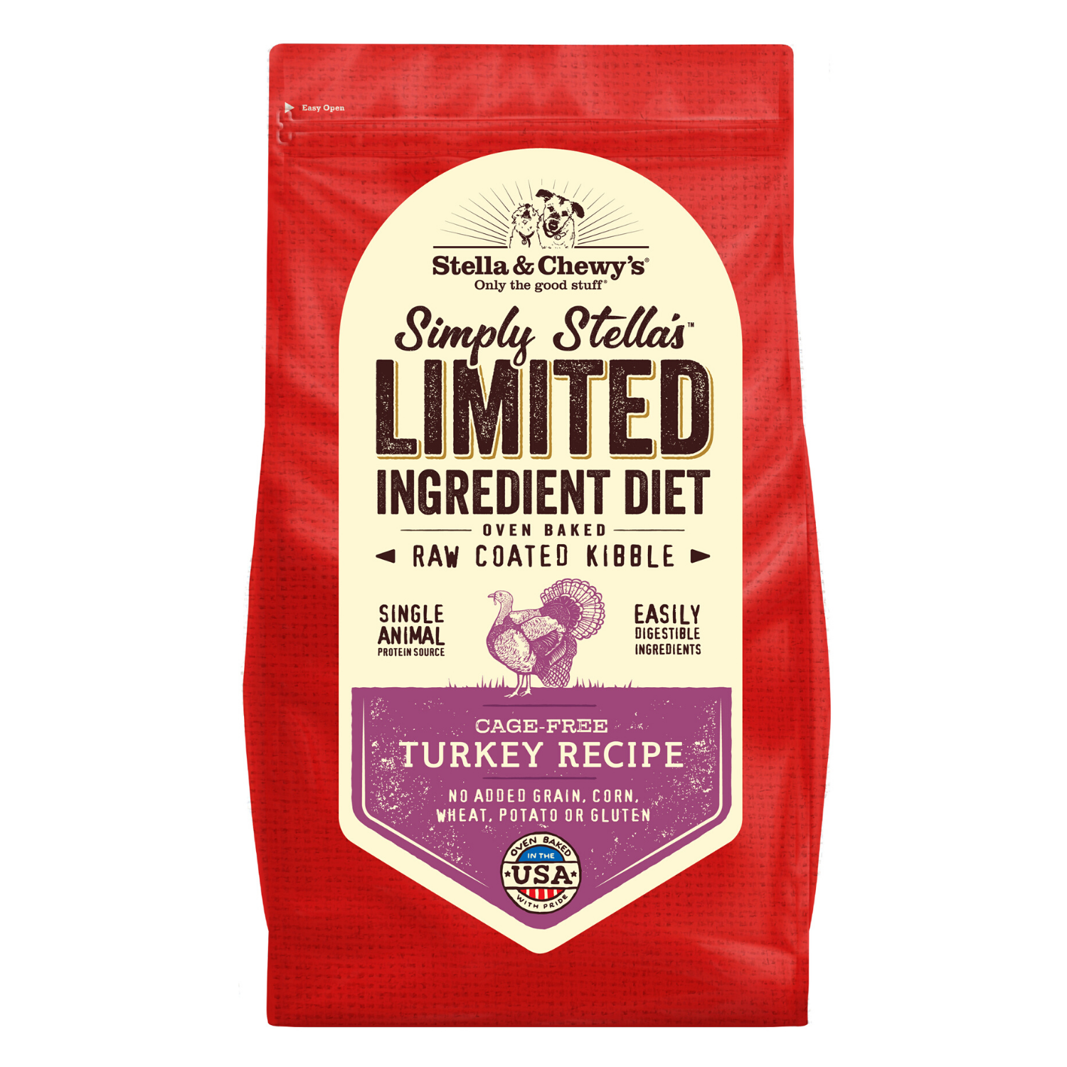 [DISCONTINUED] Stella & Chewy’s Simply Stella's Limited Ingredients Diet (Cage Free Turkey) - 1.59kg / 9.98kg