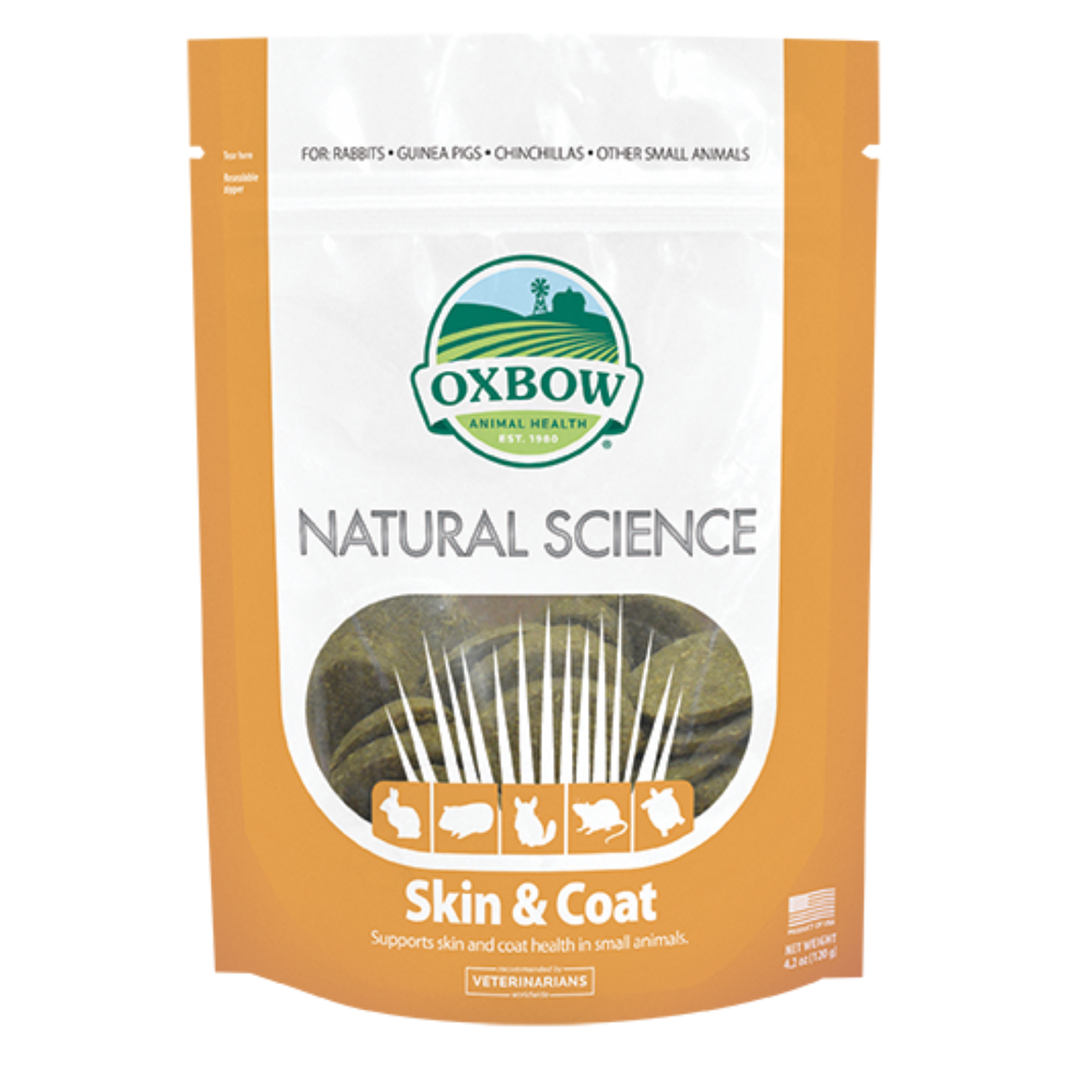 Oxbow Natural Science Skin and Coat Support - 120g