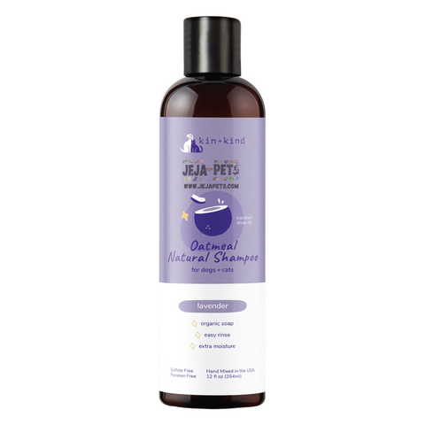 Kin+Kind Natural Shampoo (Oatmeal Lavender) - 354ml