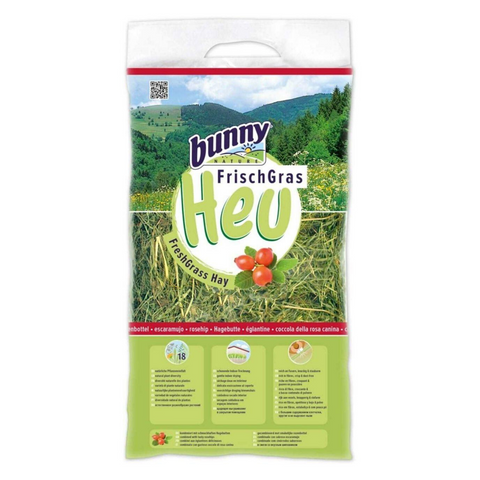 Bunny Nature Fresh Grass Hay (Rosehip) - 500g