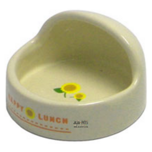 Sanko Wild Happy Dish Round Small - 7.5 x 7.5 x 4.5 cm