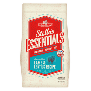 [DISCONTINUED] Stella & Chewy’s Stella's Essentials Grain Free (Grass Fed Lamb and Lentils) - 1.36kg / 11.34kg