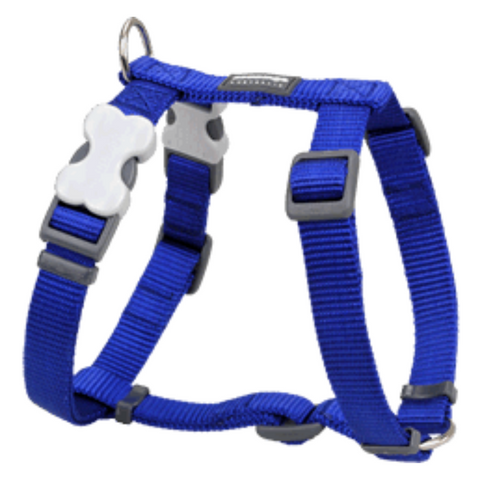 Red Dingo Dog Harness - Classic Range (Dark Blue)