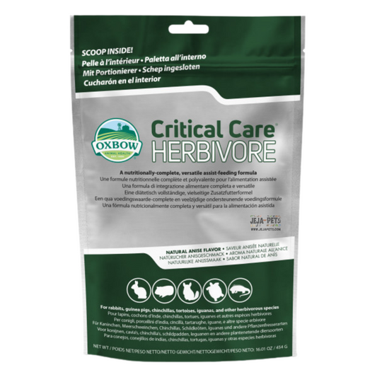 Oxbow Critical Care for Herbivores (Anise Flavour) - 36g / 454g