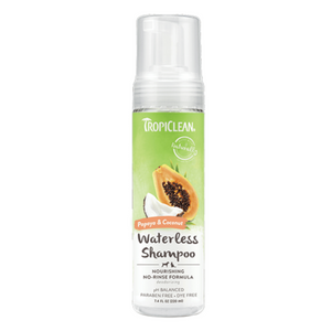 Tropiclean Papaya & Coconut Foaming Waterless Shampoo - 219ml
