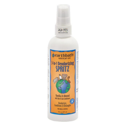 Earthbath 3-in-1 Deodorizing Spritz Vanilla & Almond - 236ml