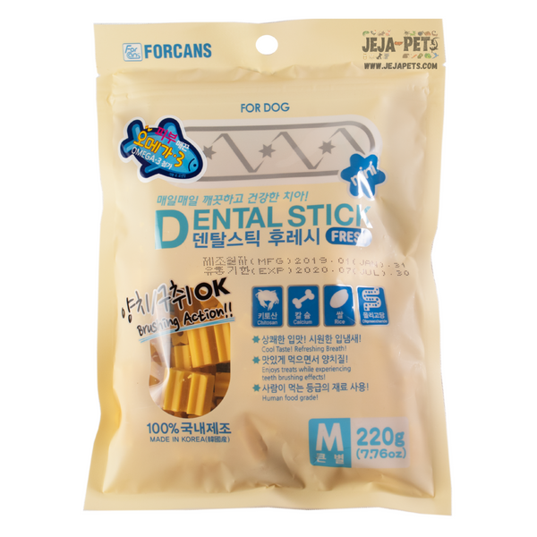 Forcans Dental Stick Fresh with Omega - S / M (220g)