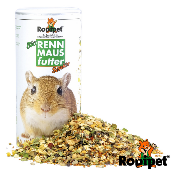 Rodipet Organic Gerbil Food ''SENiOR'' - 500g