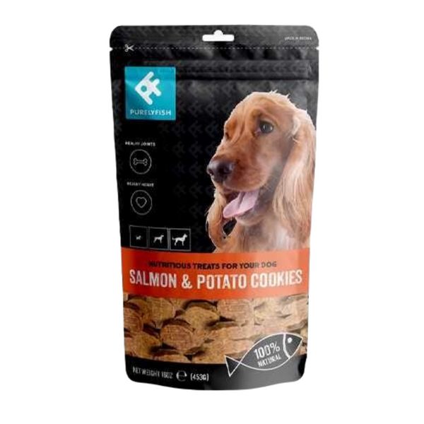 PurelyFish (Salmon & Potato) Treats for Dogs -100g